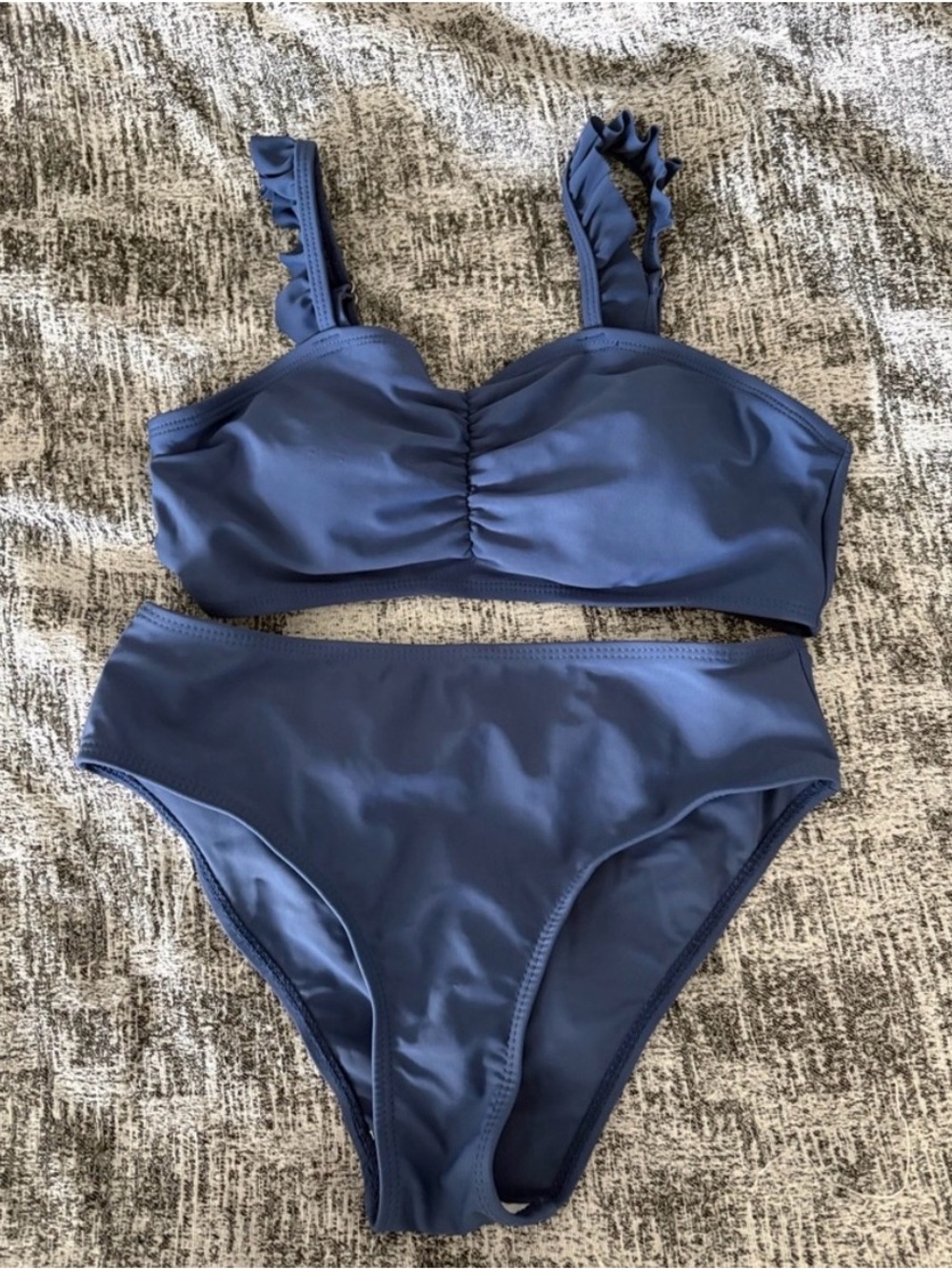 SHEIN Girls Blue Bathing Suit Size Large